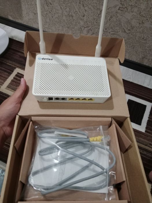 Wi-fi holati juda alo yaxshi ishlaydi karobkalari bor