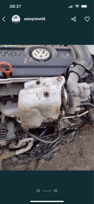 Turbina turbo volkswagen 1.4 tsi cax caxa piese dezmembrari audi seat