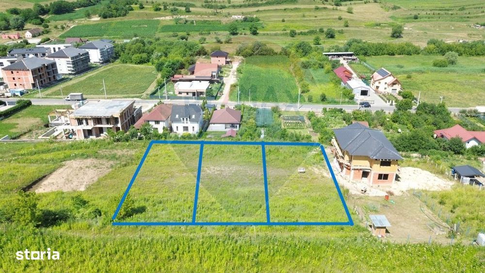 Teren intravilan de vânzare – 852 mp, Mediaș, zonă în plină dezvoltare