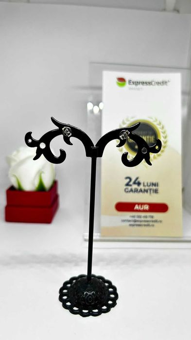 Cercei Aur 14k 1.33g (AG1 Alexandru B54362.61) - Garantie 2 ani!