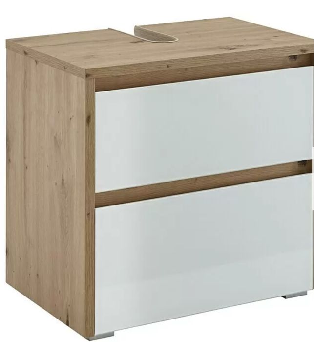 Стъклен тоалетен шкаф Riva