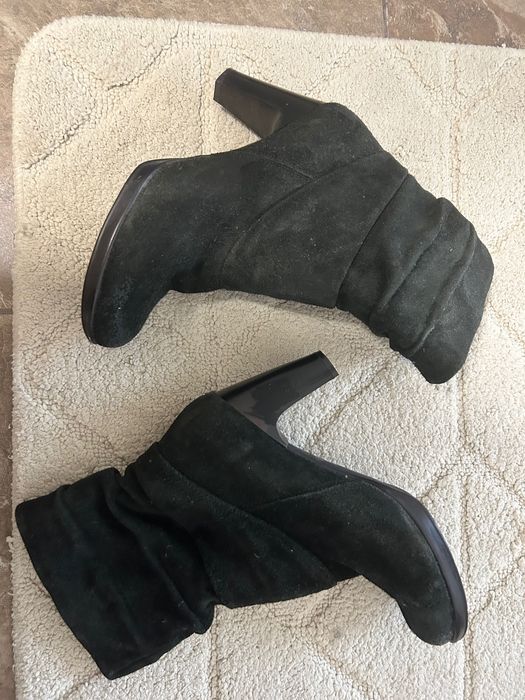 Дамски боти от естествена кожа