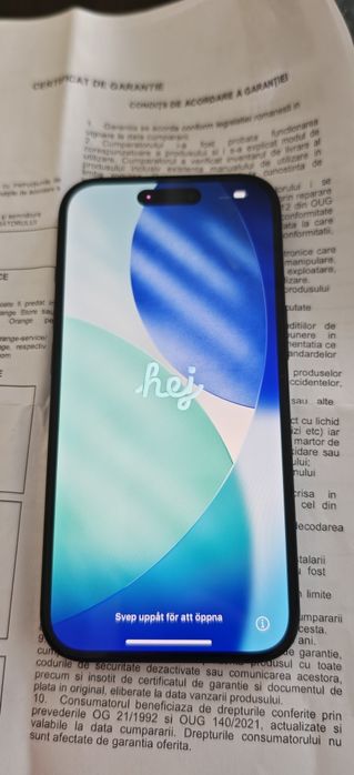 Vând IPHONE 15 Garanție 2 ani