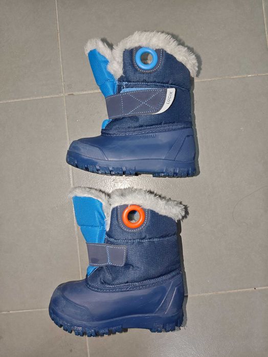 Непромокаеми детски/Бебешки ботуши  с подплата и космонавт Decathlon