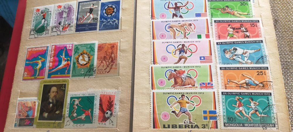 Продаю альбом марок времён СССР