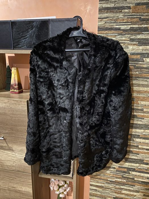 Оригинално яке от изкуствен косъм Mango