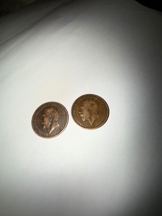 Британски монети 1917,1918