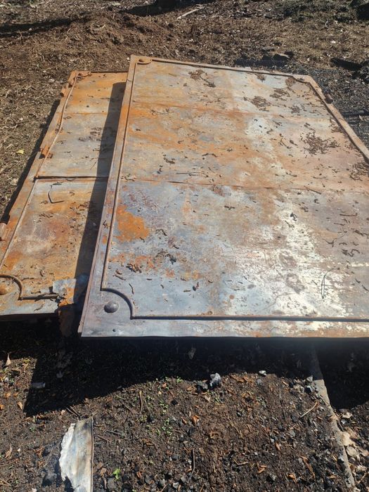 Металлические ворота — прочные, с советским запасом качества