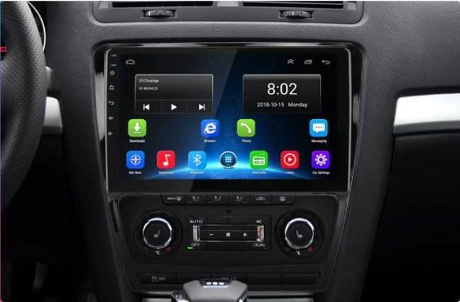 SKODA OCTAVIA 2, 2007-2014 -Андроид  Навигация  10'',  9701