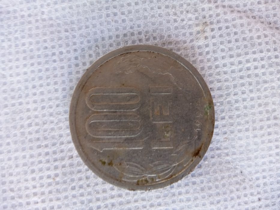 moneda 100lei 1994 , 25bani an 1982