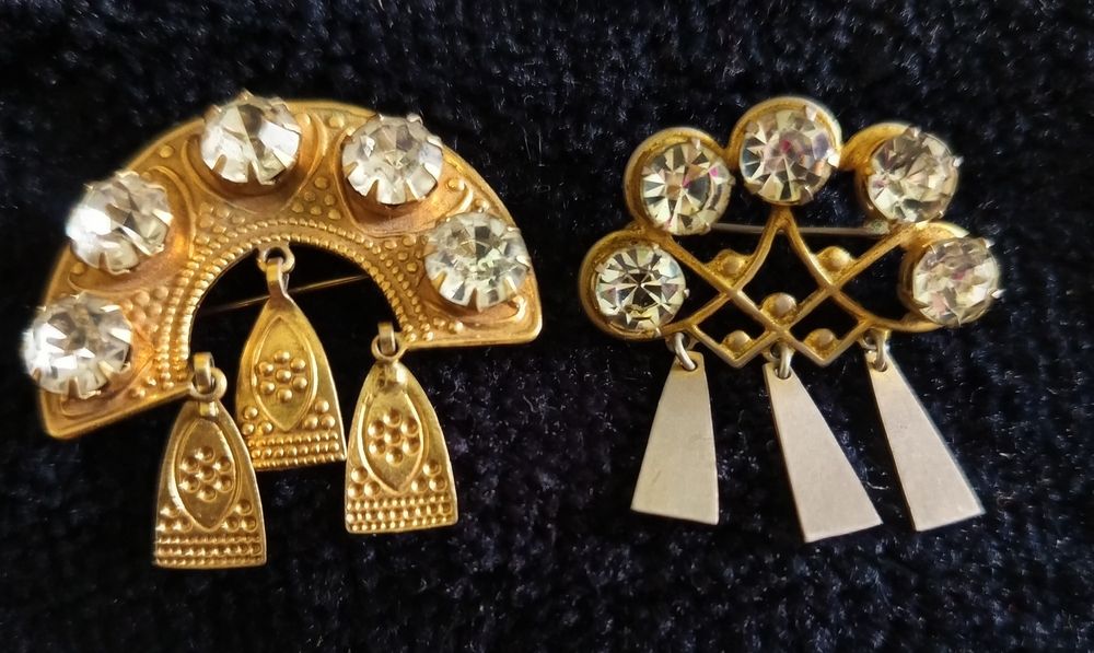 Винтажные броши времён СССР