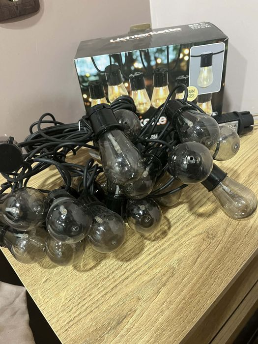 Топли LED лампички / гирлянд