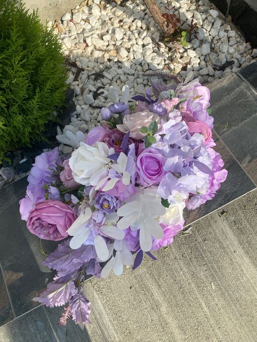 Decor floral pentru capota mașinii
