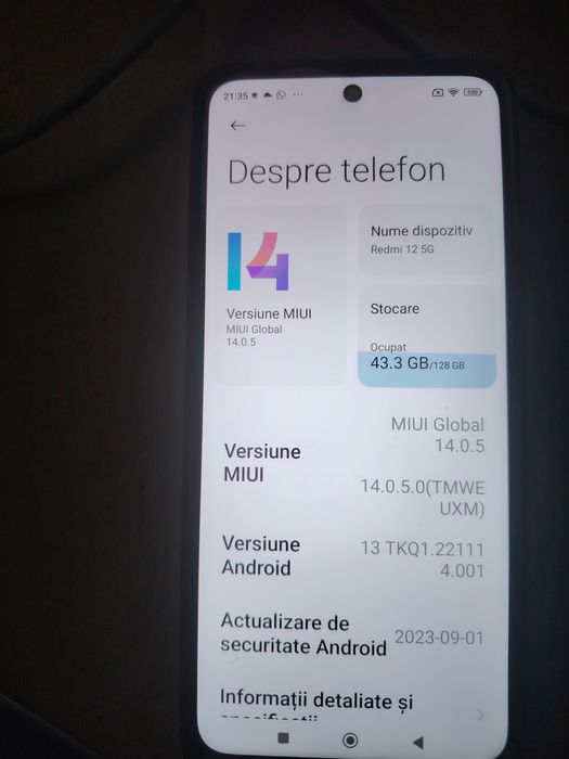Redmi 12 5g pachet complet