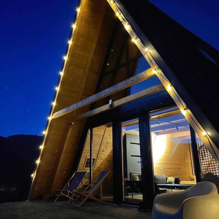 Cabane din lemn A-Frame
