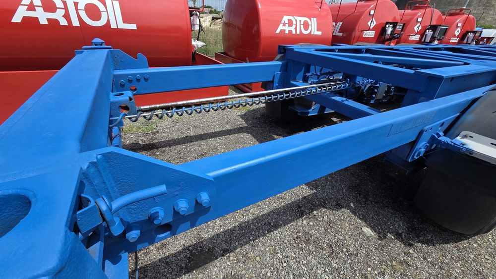 Schimb Transcontainer, Semiremorca containere Van Hool , Remorca containere
