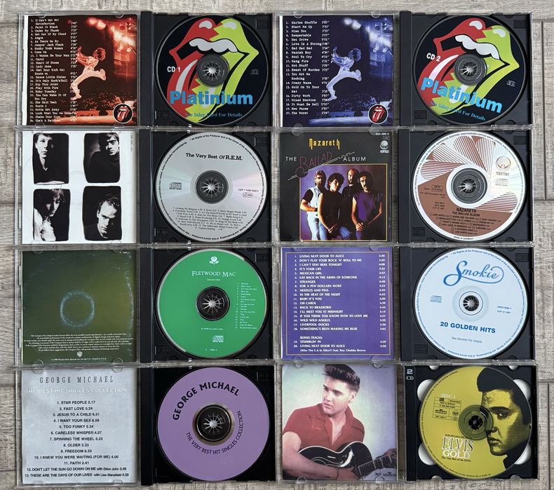 Pachet cd-uri Rolling Stones/Mike Mareen/REM/Elvis/Jeniffer Rush