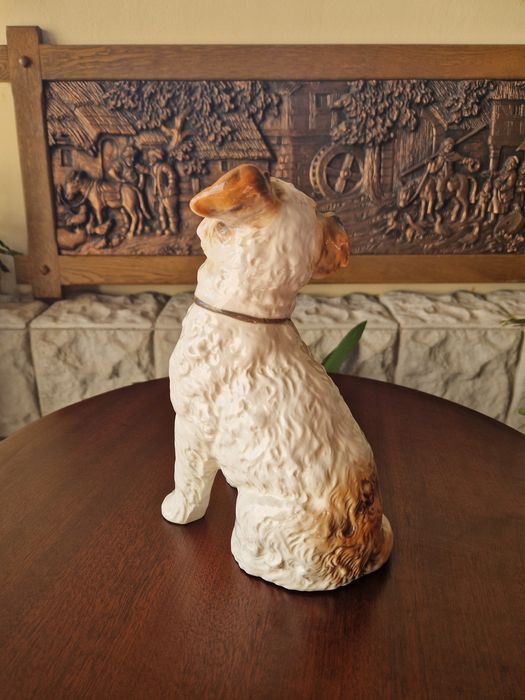 Рядка антикварна колекционерска немска порцеланова фигура Sitzendorf