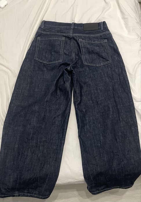 ZARA jeans raw denim baloon fit