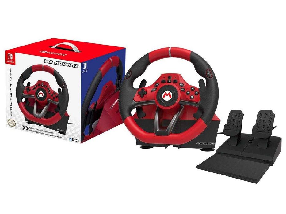 Nintendo Swich oled нинтендо  racing wheel pro deluxe super mario kart