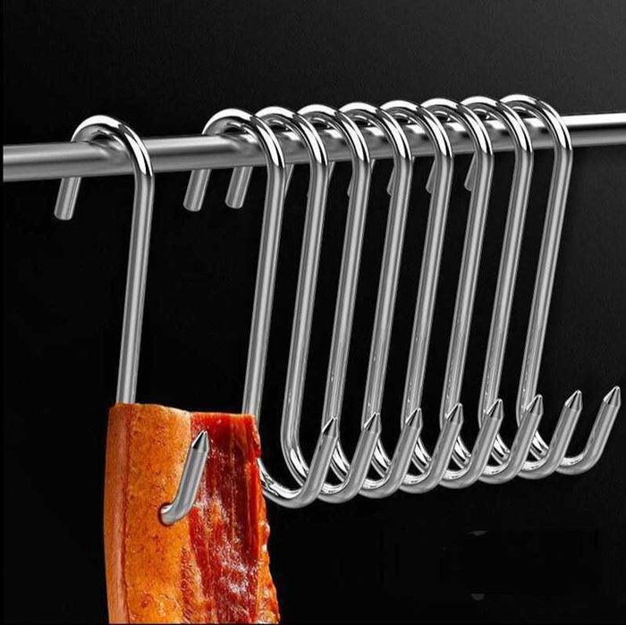 Крючки 13см/15см-2,2мм из нержавейки и толстые от 6мм-12мм для мяса