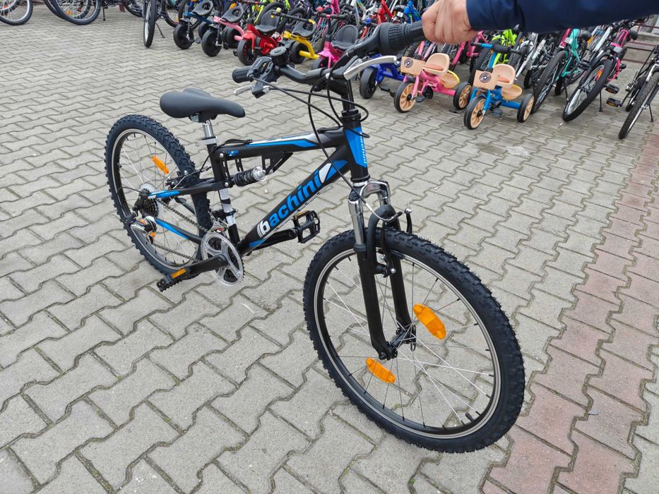 Велосипед 24" Bachini Speed FSP черен.син