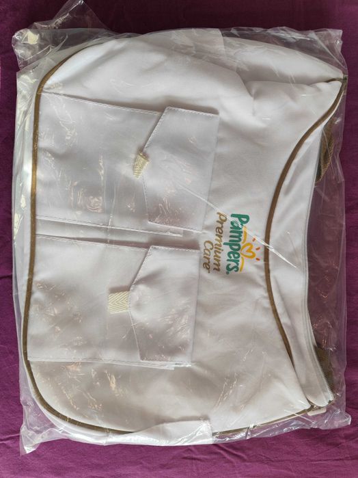 Зимно чувалче за количка Cangaroo Fluffy + нова чанта на Pampers