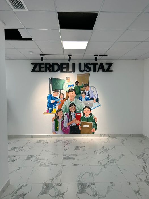 Настенным принт картины, роспись стен