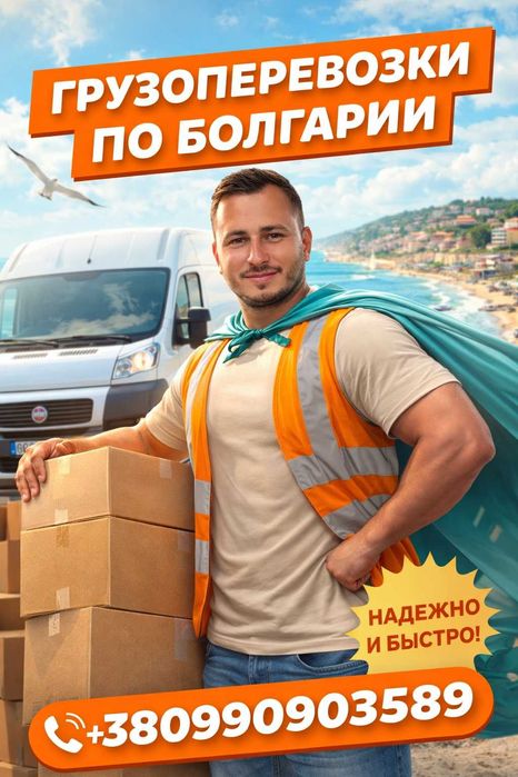 Грузовое такси Грузоперевозки Транспортни услуги превоз товари  бус