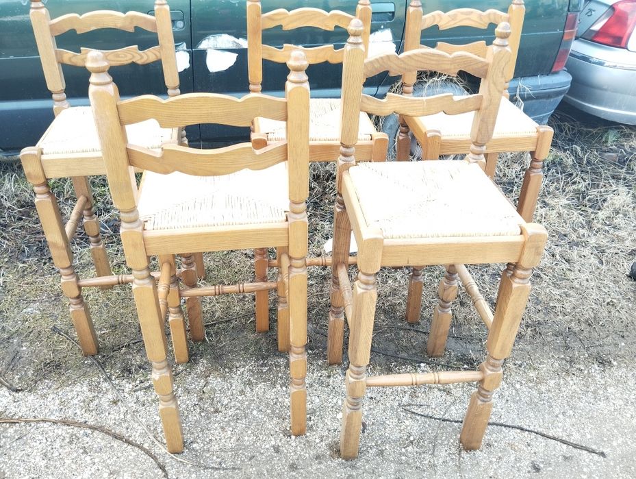 Дървени бар столове С21