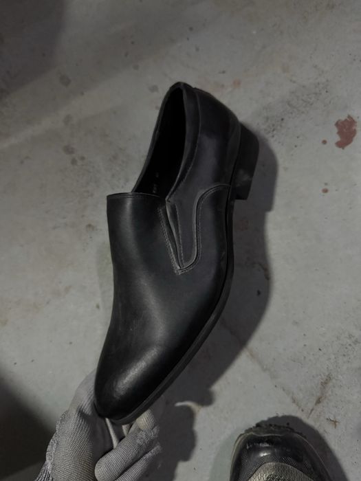 Туфли военные новые кожанные