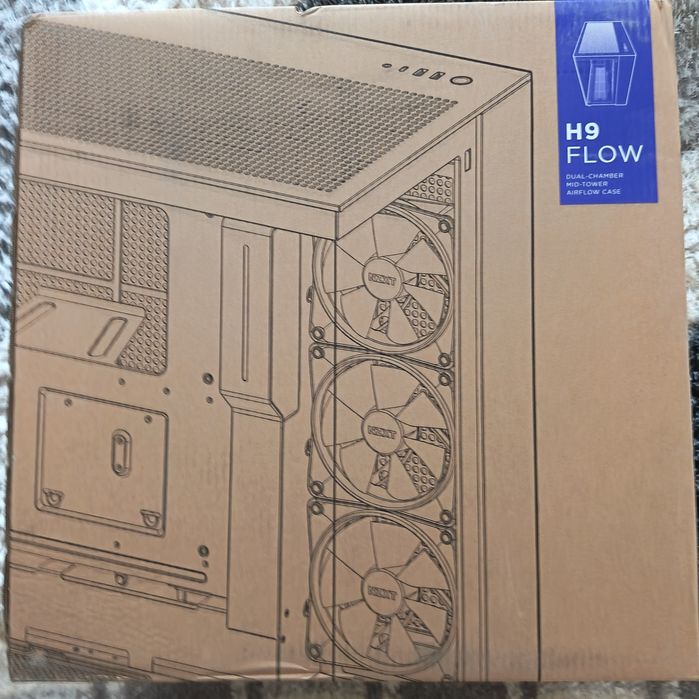 Carcasa PC Nzxt h9 Flow