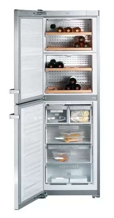 Miele KWTN 14826 SDE ed.Свободностоящ хладилник с фризер за вино.