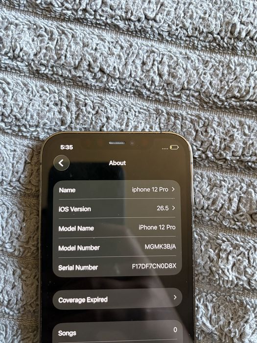 iPhone 12 Pro 128gb Graphite