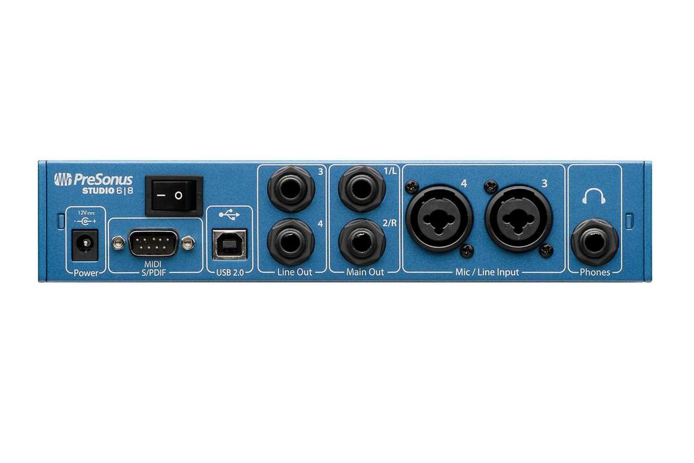 Профессиональный аудиоинтерфейс Presonus Studio 6|8