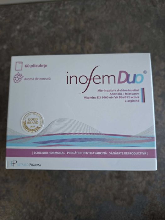 Inofem Duo  2 cutii de 60 de buc + 15 buc