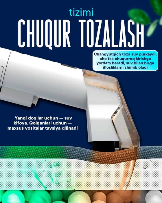 Renomax changyutgichi 600 Vt, akvafiltr, 3 ta nasadka