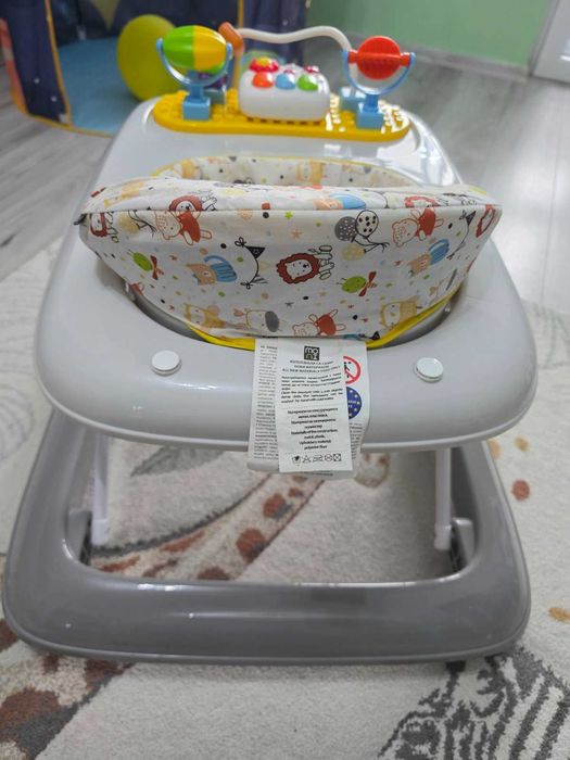 Проходилка BABY STEPS СИВА Chipolino