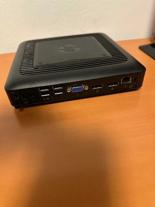 2x mini pc calculator Hp ThinClient t520 Flexible AMD GX-212JC with Radeon R2E graphics ssd m2 2242 16GB fara ram fara alimentator