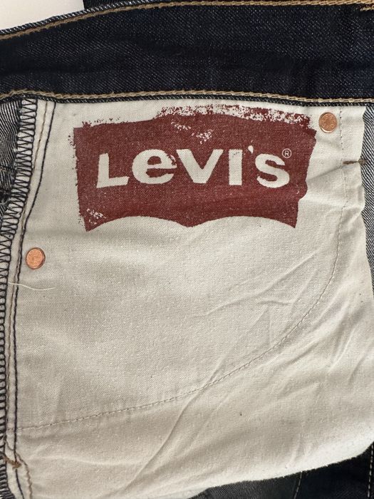 Тъмносини винтидж дънки Levi’s 514