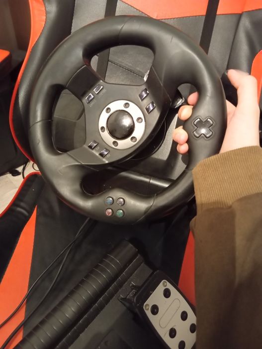 Руль игровой для ПК, PS2, PS3