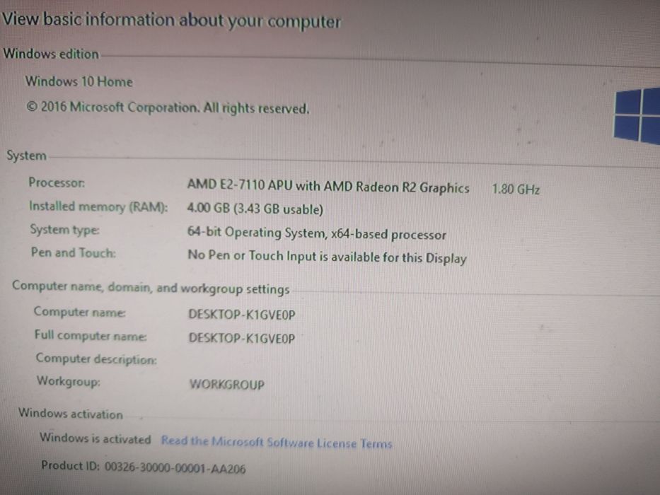 Mini unitate PC HP
