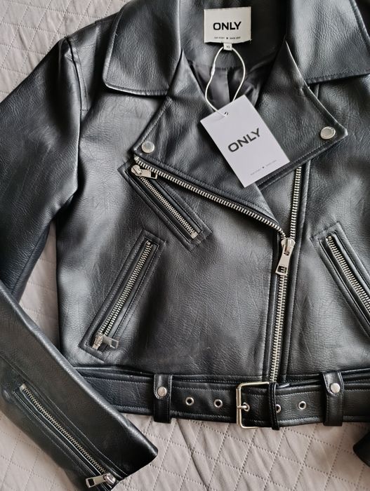 Кожено яке ONLY XS & Pull&bear XS
