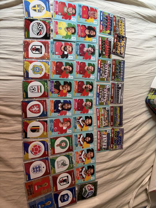 Стикери за световното първество на Panini