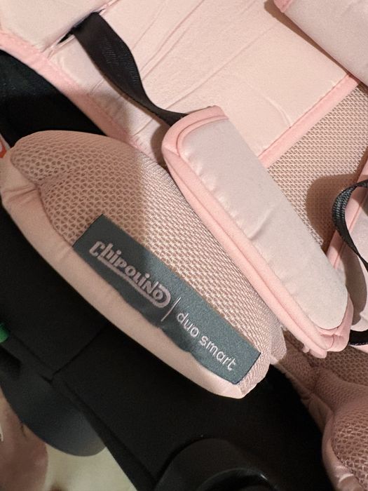 Chipolino детско столче за кола Duo Smart group 0+, flamingo