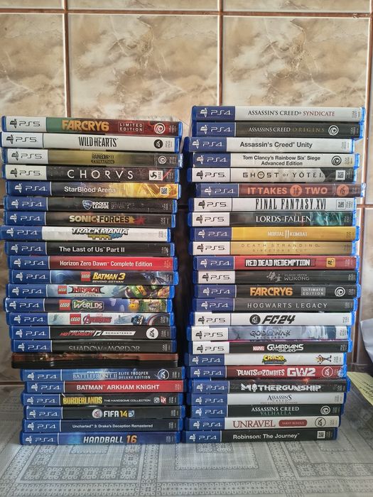 Vând diverse jocuri ps4 /ps5