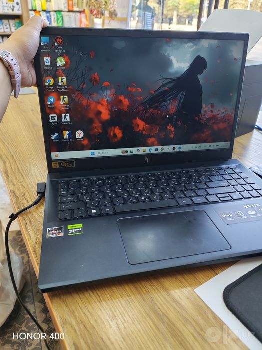 Ноутбук геймерский Asus nitro v15