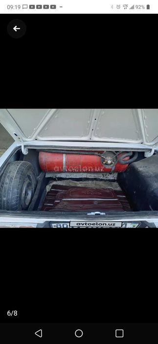 2106 avtomabil yurib turibdi minishga tayyor  rasxodi yoq propan gaz