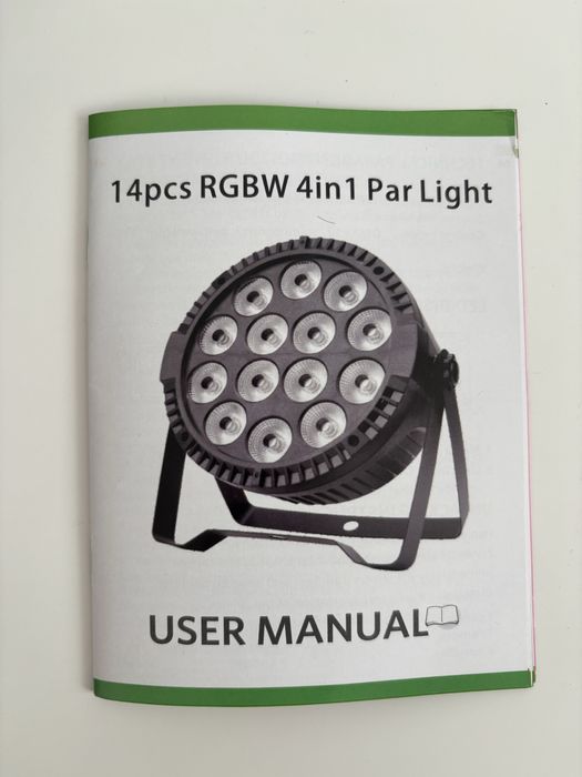 Set 4 lumini de scenă profesionale, reflectoare LED impermeabile