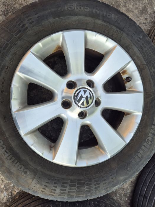 4бр алуминиеви джанти за фолксваген тигуан 2009г/ 6.5ж Х16/ ет 33/
